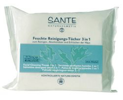 25 stuks Sante Lotus & Witte Thee Vochtige Reinigingsdoekjes 3 in 1