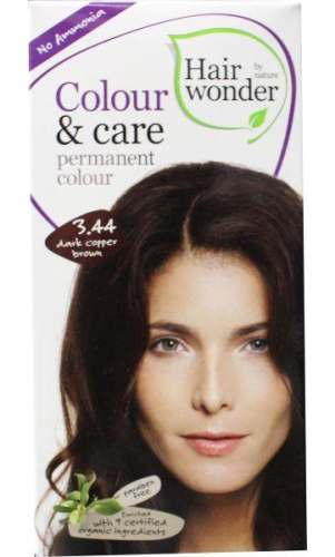 Hairwonder Colour & Care Dark Copper Brown 3.44 100 Ml