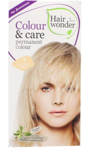 Hairwonder Colour & Care Very Light Blond 9