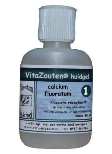 Vita Reform Schussler Huidgel Calcium Fluoratum 1