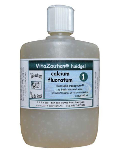 Vita Reform Schussler Huidgel Calcium Fluoratum 1