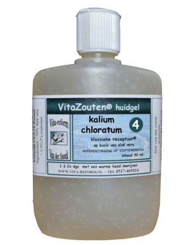 Vita Reform Schussler Huidgel Kalium Chloratum 4