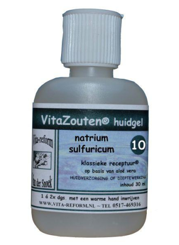 Vita Reform Schussler Huidgel Natrium Sulfuricum 10