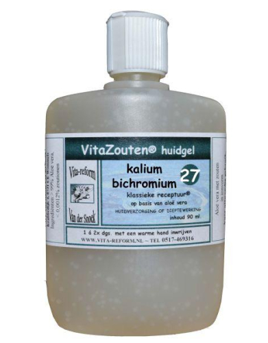 Vita Reform Schussler Huidgel Kalium Bichromicum 27