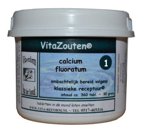 360 Tabletten Vita Reform Vitazouten Calcium Fluoratum Schussler 1