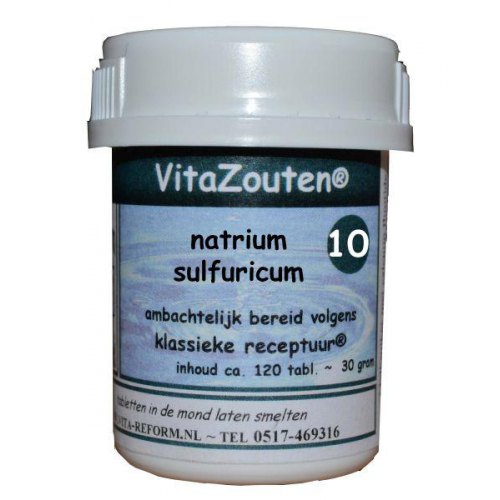 Vita Reform Vitazouten Natrium Sulfuricum Schussler 10