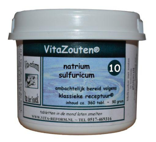 Vita Reform Vitazouten Natrium Sulfuricum Schussler 10