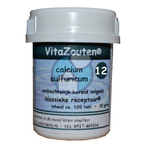 Vita Reform Vitazouten Calcium Sulfuricum Schussler 12