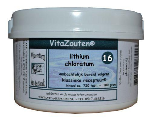 Vita Reform Vitazouten Lithium Chloratum Schussler 16