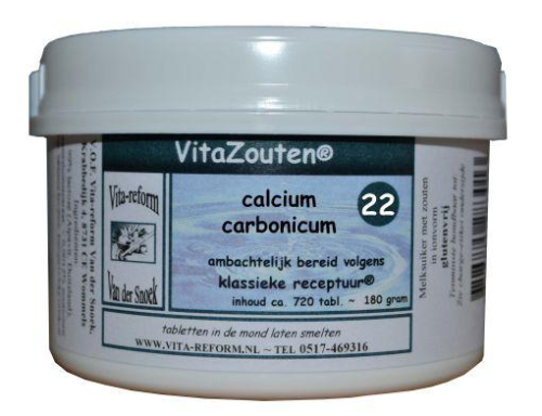 Vita Reform Vitazouten Calcium Carbonicum Schussler 22