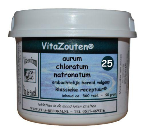 Vita Reform Vitazouten Aurum Chloratum Natronatum Schussler 25