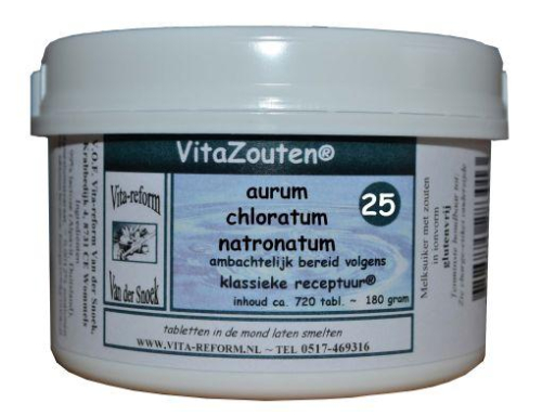 Vita Reform Vitazouten Aurum Chloratum Natronatum Schussler 25