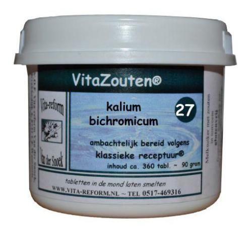 Vita Reform Vitazouten Kalium Bichromicum Schussler 27