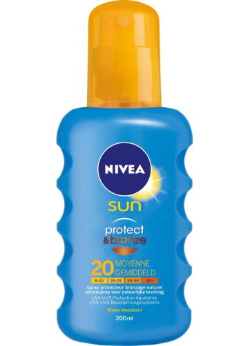 Nivea Sun Protect & Bronze Spray SPF 20