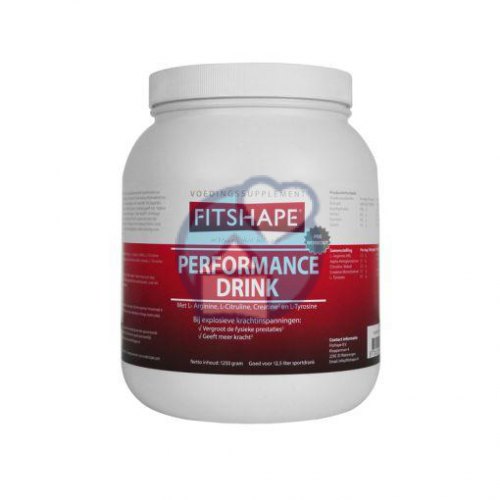 1250 gram Fitshape Performance Drink