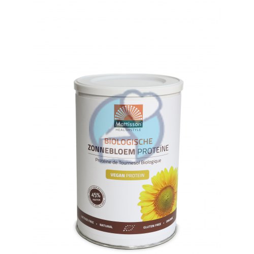 400 gram Mattisson Zonnebloem Proteïne Biologisch