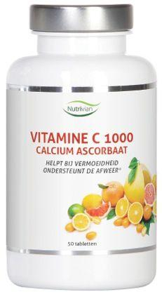 Nutrivian Vitamine C 1000 Calcium Ascorbaat