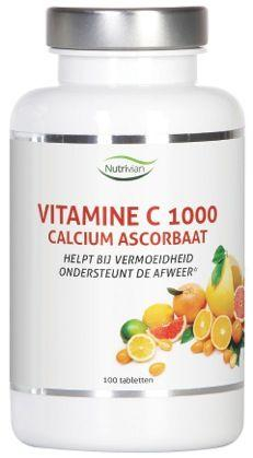 vitamine-c-1000-calcium-ascorbaat-nutrivian-100-tabletten