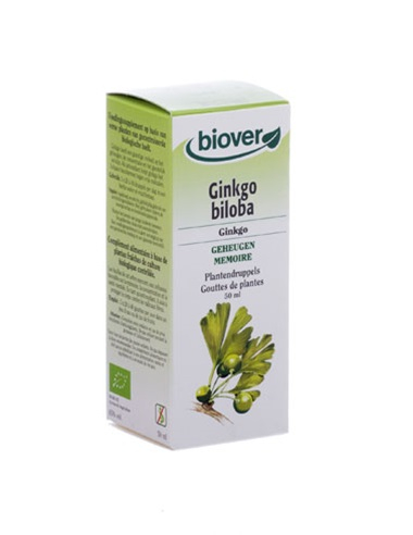 Biover Ginkgo Biloba Biologisch 50 Ml