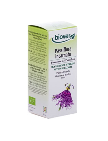 Biover Passiflora Incarnata Passiebloem Biologisch 50 Ml