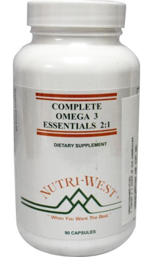 Nutri West Complete Omega-3 Essentials 2:1 90 Kapseln
