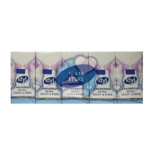 Idyl Zakdoekjes  10 x 10 Stücke