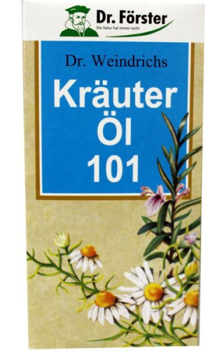 Dr. Frster Kruidenolie 101 100 Ml - Gezondheid aan huis - Deutsch