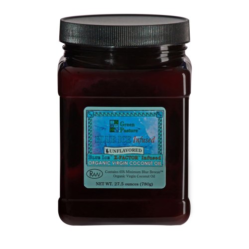 Blue Ice XFactor Infused Organic Virgin Coconut Oil
