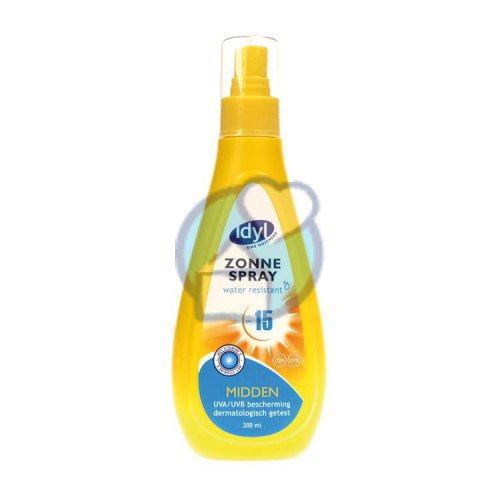 200 ml Idyl Zonnespray SPF15