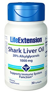 Life Extension Shark Liver Oil 30 Softgels