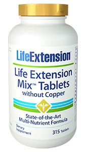 Life Extension Life Extension Mix Tablets without Copper 315 tablets