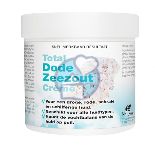 Natusor Total Dode Zeezout Creme 500 Ml