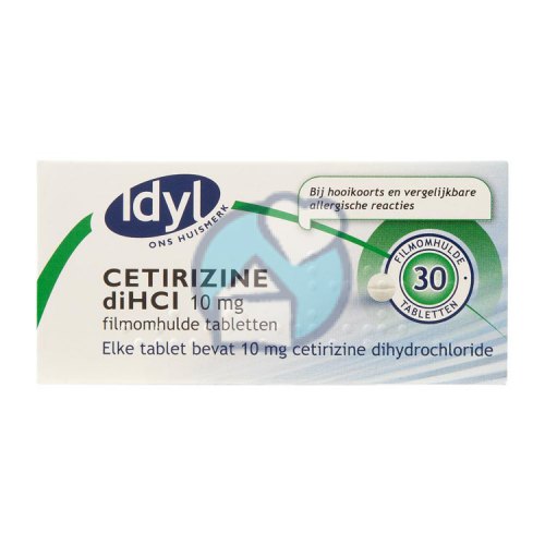 Idyl Cetirizine 10 mg 30 Tabletten