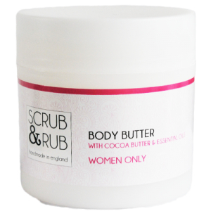 Body Butter Women Only Cocoa Butter Scrub & Rub 200 ml Gezondheid aan