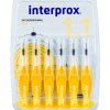 6 stuks Interprox Premium Ragers Mini Geel 1,1 mm