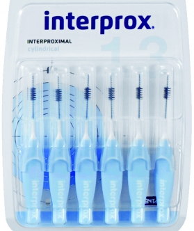 Interprox Premium Ragers Cylindrical Lichtblauw 1,3 mm 6 stuks