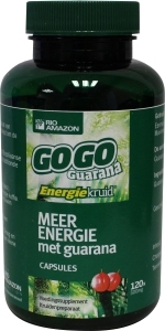 120 capsules Rio Amazon Gogo Guarana Meer Energie