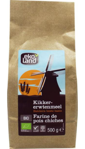 500 Gramm Ekoland Kikkererwtenmeel Biologisch