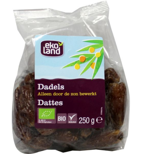 Ekoland Dadels zonder Pit Biologisch 250 gram