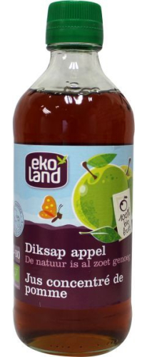 400 ml Ekoland Diksap Appel Biologisch