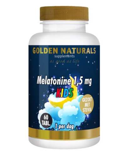 Golden Naturals Melatonine 1,5 mg Kids 60 Tabletten