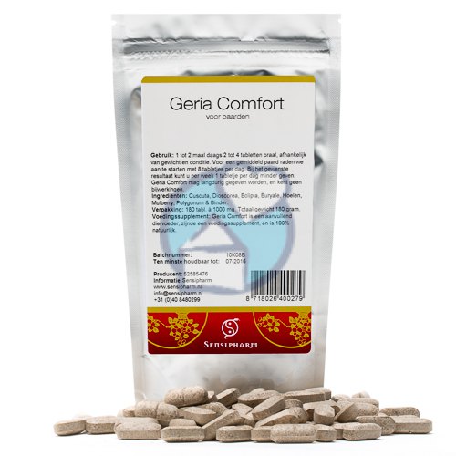 Sensipharm Geria Comfort voor Paarden 180 tablets