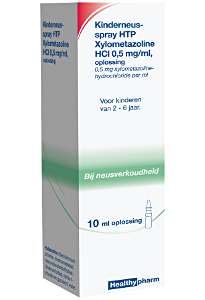 Healthypharm Kinderneusspray Xylometazoline HCL 0,5 mg per ml 10 Ml