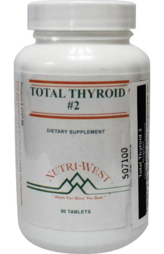 Nutri West Total Thyroid 90 tabletten