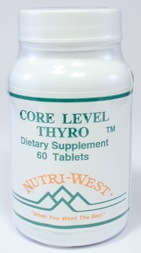 60 tabletten Nutri West Core Level Thyro