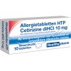 10 tablets Healthypharm Allergietabletten Cetirizine diHCL 10 mg