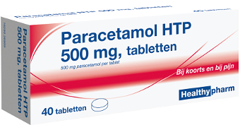 Healthypharm Paracetamol HTP 500 mg 40 tablets