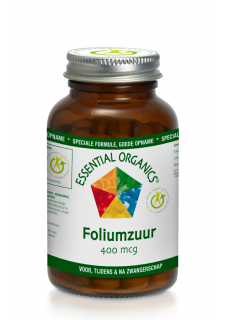 Essential Organics Classics Foliumzuur 400mcg 90 Tabletten