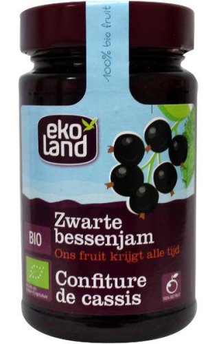 Ekoland Zwarte Bessen Jam 250 Gramm
