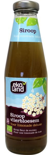 Ekoland Vlierbloesem Siroop Biologisch 500 Ml